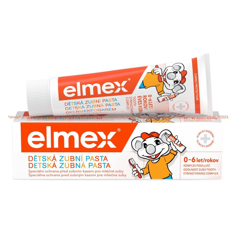 E-shop ELMEX Kids Zubná pasta pre deti od prvého zúbka do 6tich rokov 50 ml