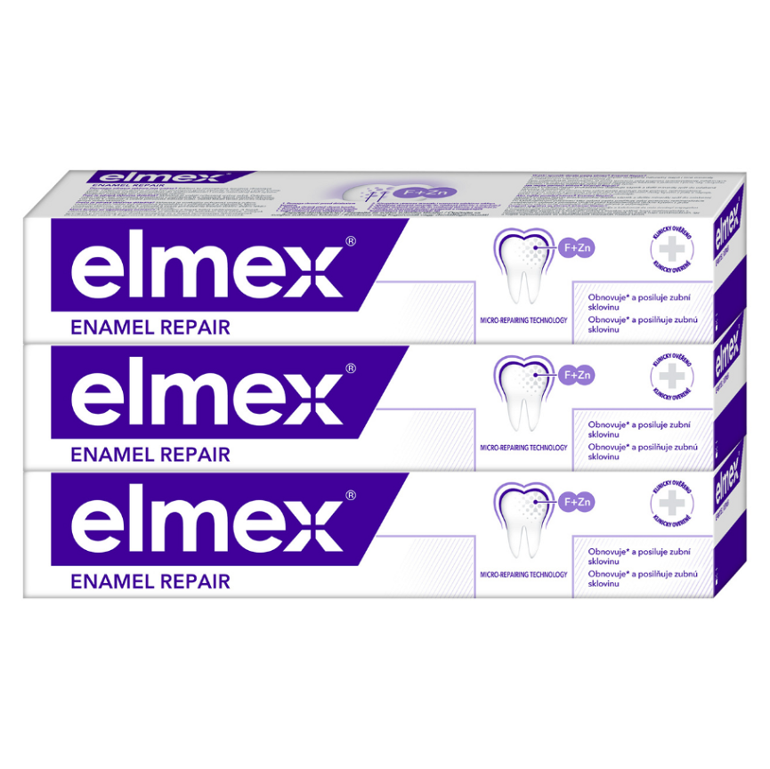 ELMEX Opti-namel Daily Repair zubní pasta 3 x 75 ml kúpite na Mojalekaren.sk