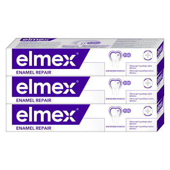 ELMEX Opti-namel Daily Repair zubná pasta 3 x 75 ml (Klasické zubné pasty) - Ochranný, Ošetrujúci