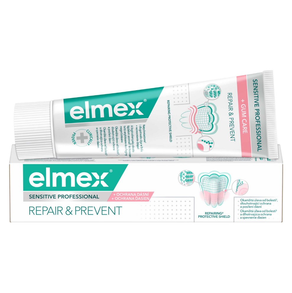 Elmex Sensitive Professional Repair & Prevent zubná pasta pre citlivé zuby 75 ml kúpite na Mojalekaren.sk