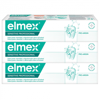 ELMEX Sensitive Professional Zubná pasta 3 x 75 ml