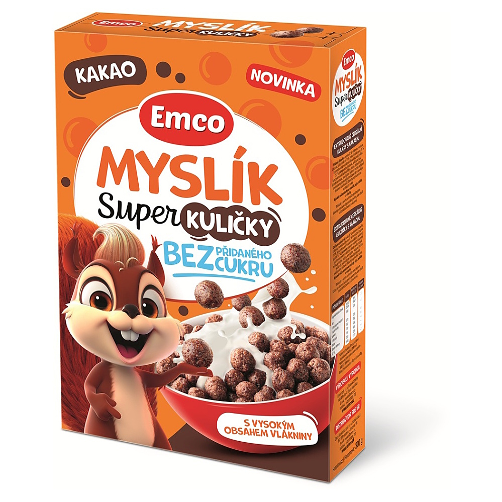 EMCO Myslík super guličky kakao 300 g
