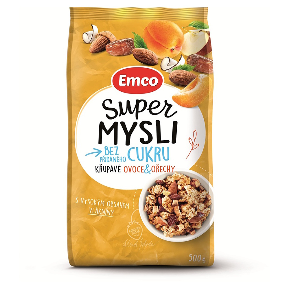 EMCO Super müsle ovocie a orechy 500 g