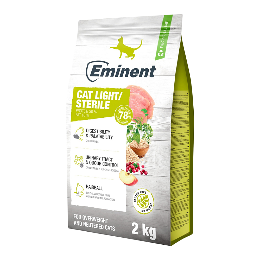 EMINENT Cat Light/Sterile 30/10 granuly pre kastrované mačky 2 kg kúpite na Mojalekaren.sk