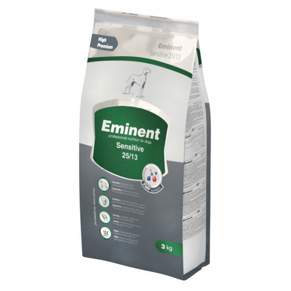EMINENT Sensitive 25/13 granuly pre dospelých psov, Hmotnosť balenia: 15 kg