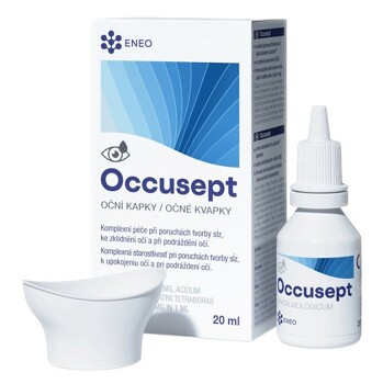 ENEO Occusept očné kvapky 20 ml (Kvapky do očí) - Čistiace