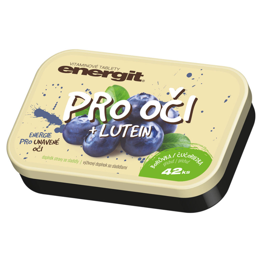 E-shop ENERGIT Pre oči čučoriedka + luteín 42 tabliet