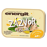 ENERGIT Zázvor + lišajník 42 tabliet