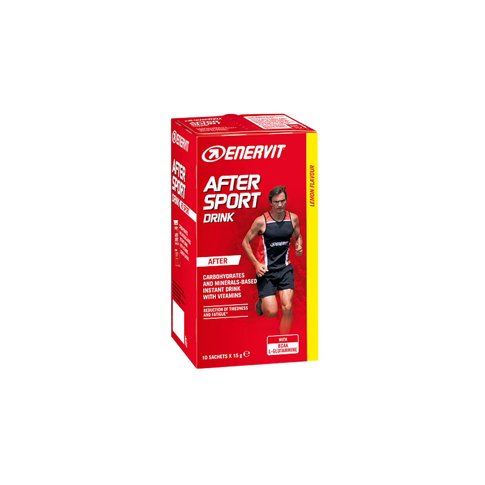ENERVIT After šport drink 10 x 15 g citrón