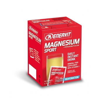 ENERVIT Magnesium Sport nápoj s minerálmi citrón 10x 15 g