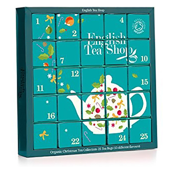 ENGLISH TEA Shop Adventný kalendár Modrý 25 pyramídiek
