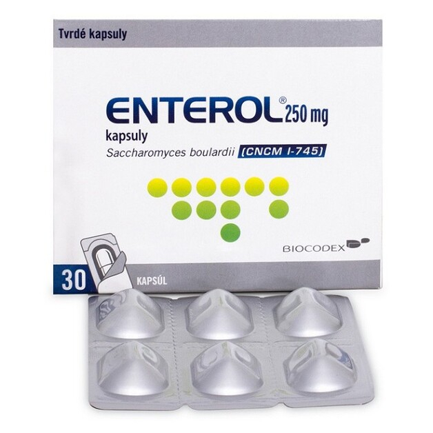 ENTEROL 250 mg kapsuly 30 ks kúpite na Mojalekaren.sk