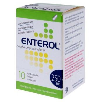 ENTEROL 250 mg tvrdé kapsuly 10 ks