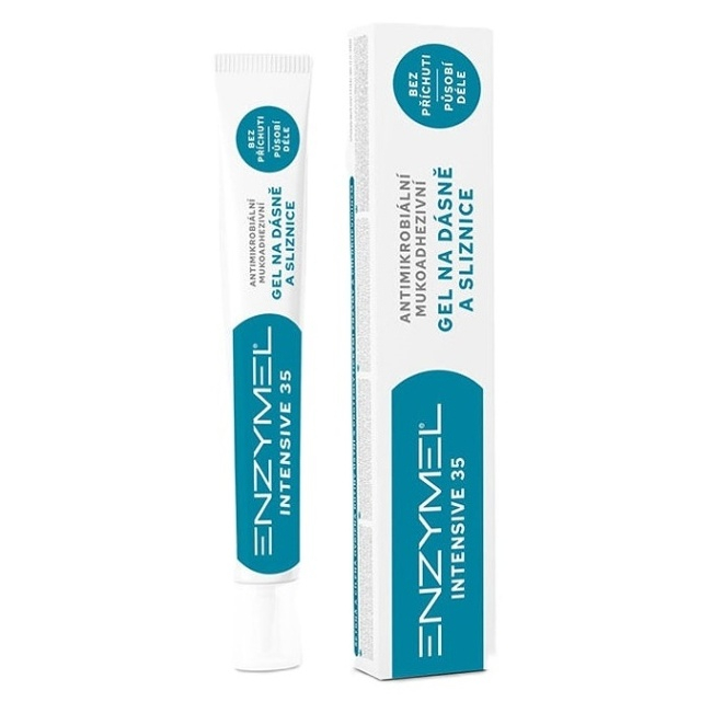 E-shop ENZYMEL Intensive gél 35 Antimikrobiálne gél na ďasná 30 ml