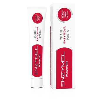 ENZYMEL Parodont Zubná pasta s aktívnymi enzýmami 75 ml (Zubné pasty na krvácanie ďasien) - Upokojujúci, Ochranný, Antibakteriálne, Ošetrujúci