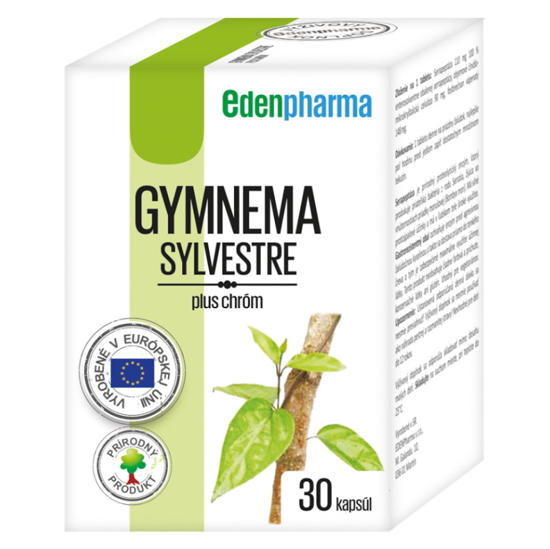 EDENPHARMA Gymnema sylvestre 30 kapsúl kúpite na Mojalekaren.sk