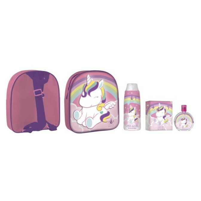 EP LINE Eau My Unicorn EDT 50 ml + sprchový gél 300 ml + batoh 1 ks