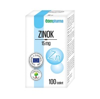 EDENPHARMA Zinok 15 mg 100 tabliet