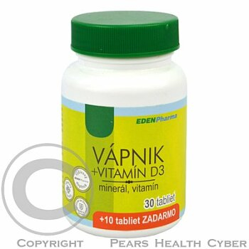 EP Vapník + Vitamín D3 30 + 10 tabliet