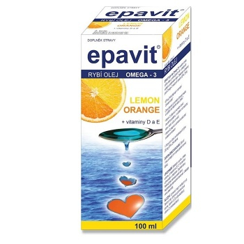 EPAVIT Rybí olej Omega 3 100 ml