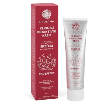 EPIDERMA Bioaktívne CBD krém pri Ekzéme 50 ml (Veľmi suchá pleť) - Pleťové