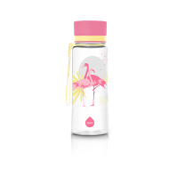 EQUA Plastová fľaša Flamingo 600 ml