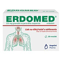 ERDOMED 225 mg granulát na perorálnu suspenziu 20 vrecúšok