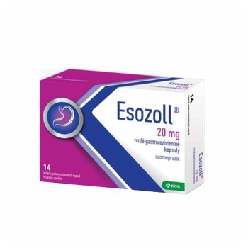 ESOZOLL 20 mg 14 kapsúl, expirácie