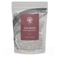 ESSENTIAL Mini Delights Salmon maškrta pre psov 100 g