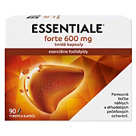 ESSENTIALE forte 600 mg 90 tvrdých kapsúl