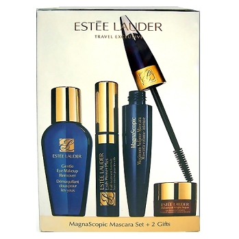 Estee Lauder Mascara Set MagnaScopic + 2Gifts 47ml (Paletky dekoratívnej kozmetiky)