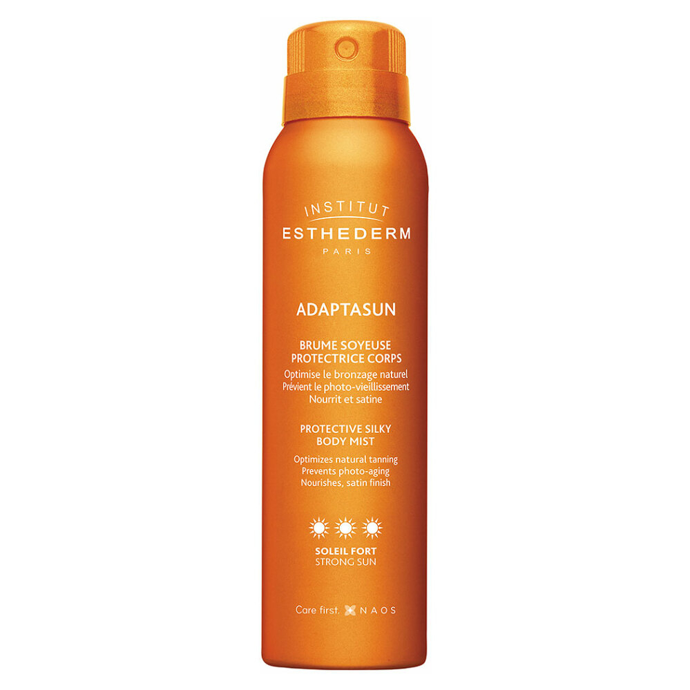 Institut Esthederm Silky Protective Mist moderate sun ochranná hmla s podporou opálenia mierne slnko 150 ml
