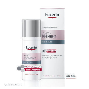 EUCERIN AntiPigment nočný krém 50 ml (Dermokozmetika pleťové krémy) - Dermokozmetika, Nočné, Revitalizačný
