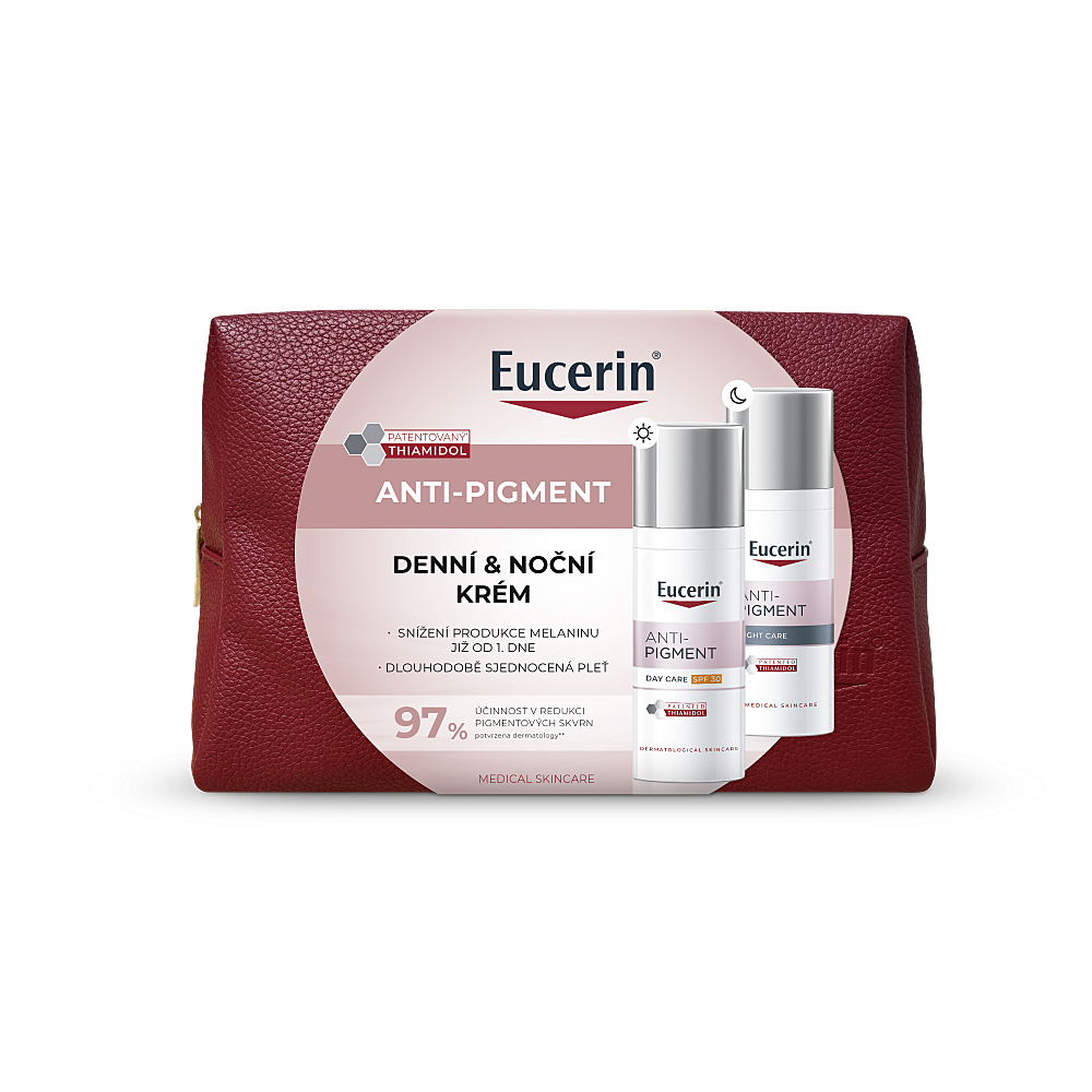 Eucerin AntiPigment denný krém 50 ml + nočný krém 50 ml Vianoce 2021 kúpite na Mojalekaren.sk