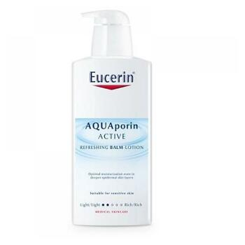 EUCERIN Telové mlieko AQUAporin ACTIVE pre suchú pokožku 400 ml