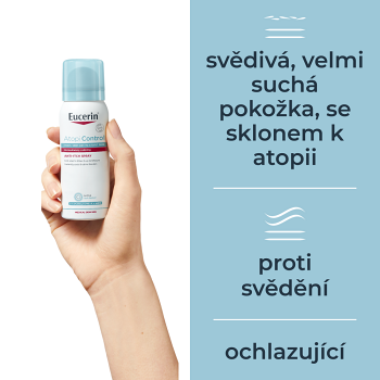 EUCERIN AtopiControl Sprej proti svrbeniu 50 ml