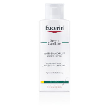 EUCERIN DermoCapillaire Šampón proti suchým lupinám 250 ml (Dermokozmetika šampóny na vlasy) - Dermokozmetika