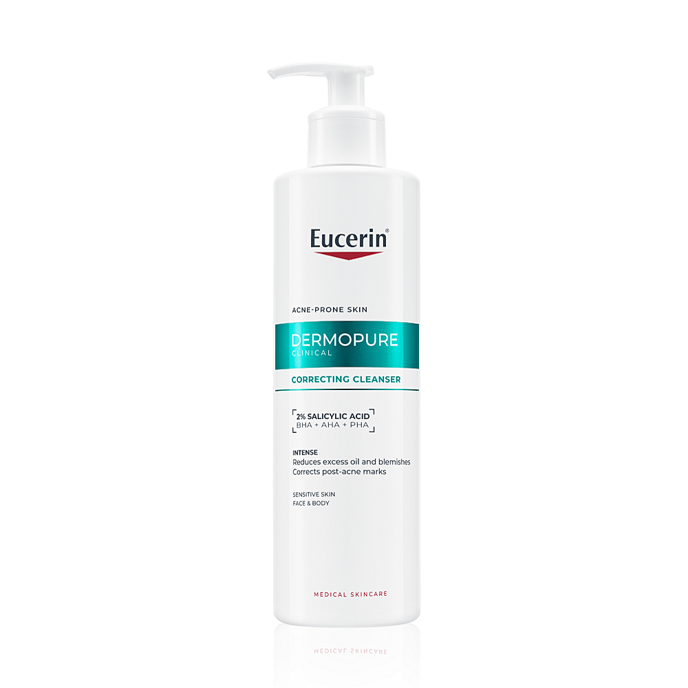 E-shop EUCERIN DermoPure CLINICAL Exfoliační čisticí gel, 400ml