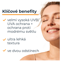 EUCERIN Sun Hydro Protect Fluid na opaľovanie svetlý SPF 50+ 50 ml