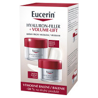 EUCERIN Hyaluron-Filler+Volume-Lift Denný krém 50 ml+ Nočný krém 50 ml