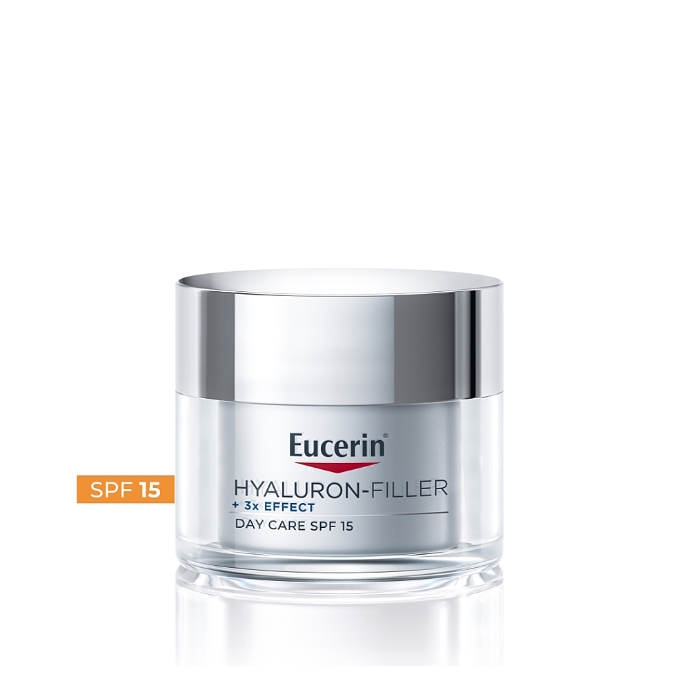 Eucerin HYALURON-FILLER 3xEFFECT Denný krém SPF15 50ml