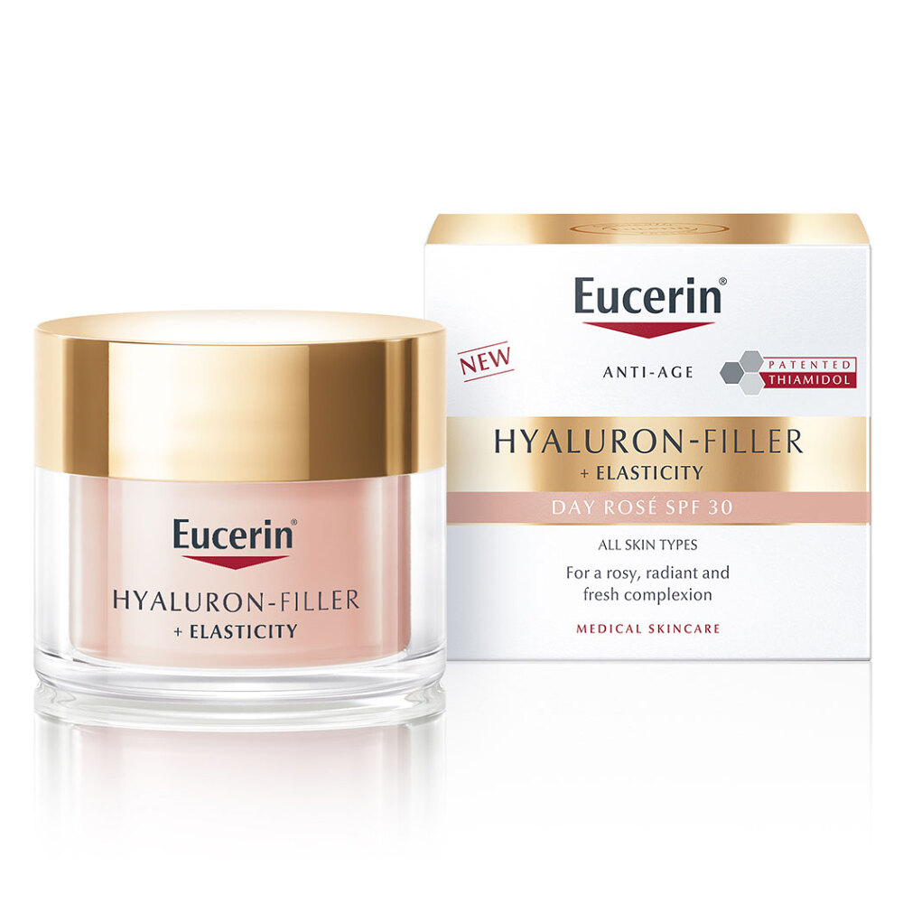 EUCERIN Hyaluron-Filler+Elasticity Denný krém Rosé SPF30 50 ml kúpite na Mojalekaren.sk