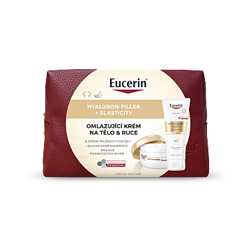 EUCERIN Hyaluron-Filler + Elasticity Vianočná kazeta 2 kusy (Kozmetické balíčky)
