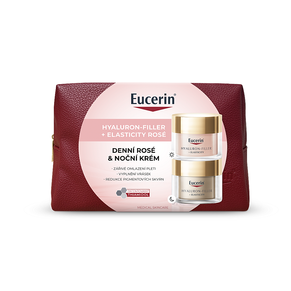 EUCERIN Hyaluron-Filler + Elasticity Rosé Darčekové balenie kúpite na Mojalekaren.sk