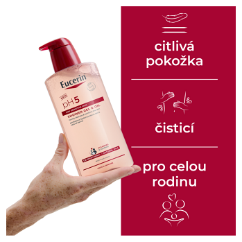 EUCERIN pH5 Sprchový gél 400 ml (Dermokozmetika sprchovania a umývanie) - Dermokozmetika - obrázok 3/3