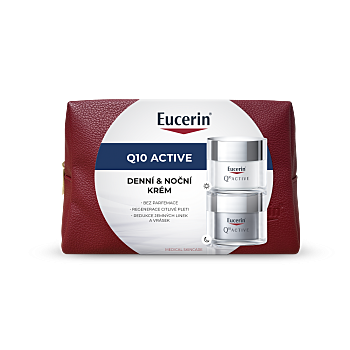 EUCERIN Q10 Active Vianočná kazeta 2 x 50 ml (Kozmetické balíčky)