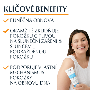 EUCERIN Sensitive Relief regeneračný gélový krém po opaľovaní 200 ml (Dermokozmetika po opaľovaní) - Dermokozmetika - obrázok 2/4