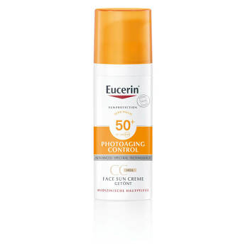 EUCERIN Sun CC krém na opaľovanie SPF 50+ svetlý 50 ml