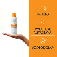 EUCERIN Sun Dry Touche Transparentný sprej na opaľovanie SPF 30 200 ml
