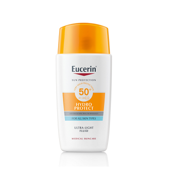 EUCERIN Sun Hydro Protect Fluid na opaľovanie na tvár SPF 50+ 50 ml (Dermokozmetika opaľovacie krémy) - Dermokozmetika